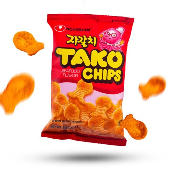 TAKO CHIPS PULPO - BOLSA 60GR.