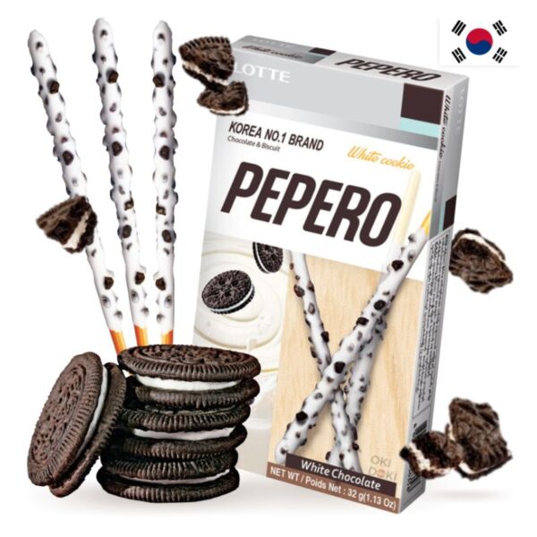 PEPERO WHITE COOKIE OREO - CAJA 32GR.