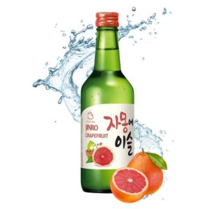 SOJU TORONJA JINRO GRAPEFRUIT - BOTELLA 360ML.