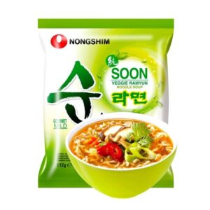 VEGGIE RAMYUN MILD RAMEN VEGANO  - BOLSA 112GR.