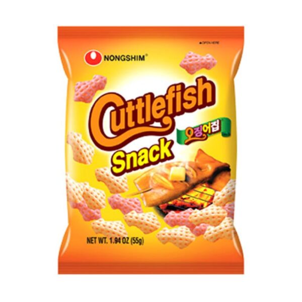 CUTTLEFISH SNACK CALAMAR - BOLSA 55GR.